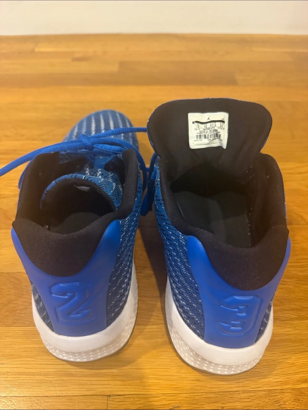 Jordan Men’s Royal Blue Athletic Basketball Shoes